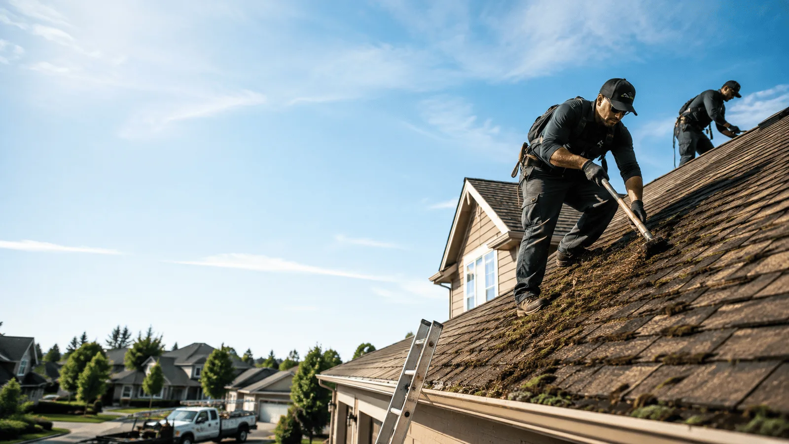 Roof Moss Removal in Olive Hill, KY near me